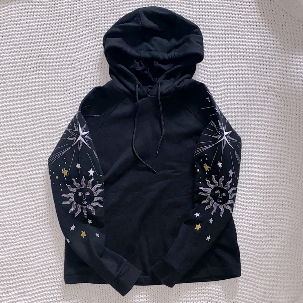 Carbon 38 Celestial Star Moon Hoodie